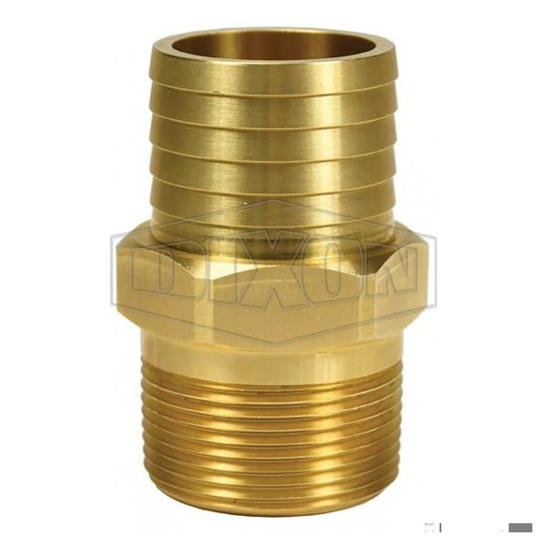 1 1/2 in HOSE x 1-11 in MALE NPTF BRASS